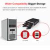 OImaster 6-слотовый мобильный бэкплейн для поддержки 2,5-дюймовых HDD/SSD с вентилятором, блокировкой, горячей заменой 6 Гбит/с
