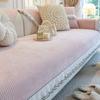 Chenille Sofa Cushion Four Seasons Universal New French Skirt Autumn and Winter Non-Slip Seat Cover Cover Towel