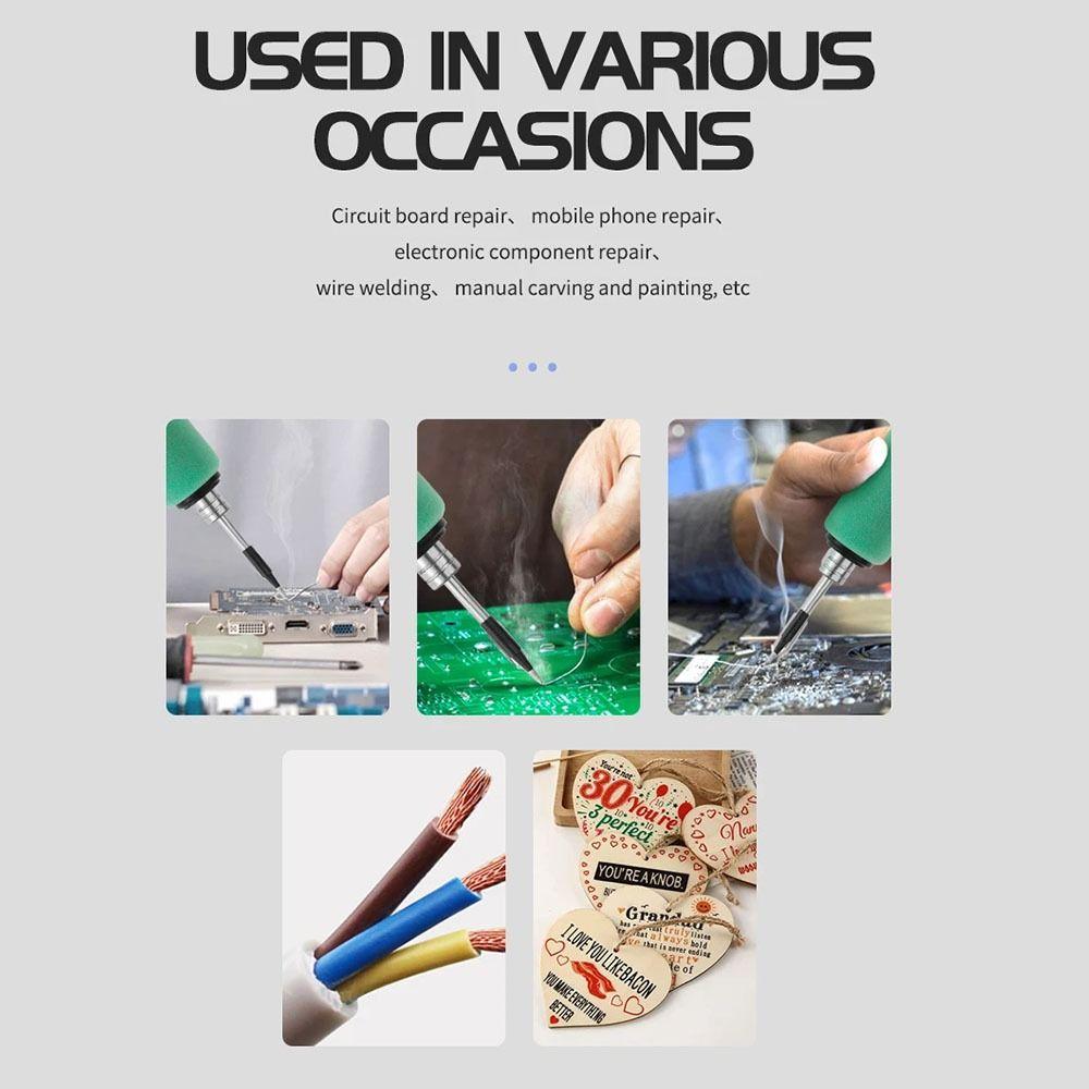 650mAh литиевый аккумулятор паяльник набор USB зарядка электрический паяльник сварка ремонт