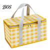 Camping Lunch Bag Insulated Picnic Bag, Foldable Thermal Basket for Outdoor, Heavy Folding Duty Aluminum Foil Cooler Food, Accessory Durable Storage