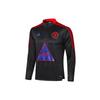 X Pharrell Williams Manchester United Football Sports Long Sleeve Sweatshirt Men Tops Dark-Hemp-Grey GK7722