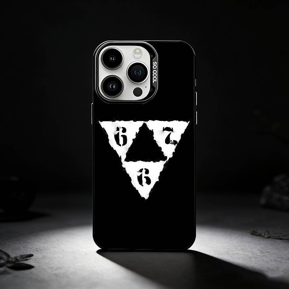 667 F-Freeze Corleone Rapper Phone Case For iPhone 17,16,15,14,13,12,11 Plus,Pro Max,XS,Colored silver phone case