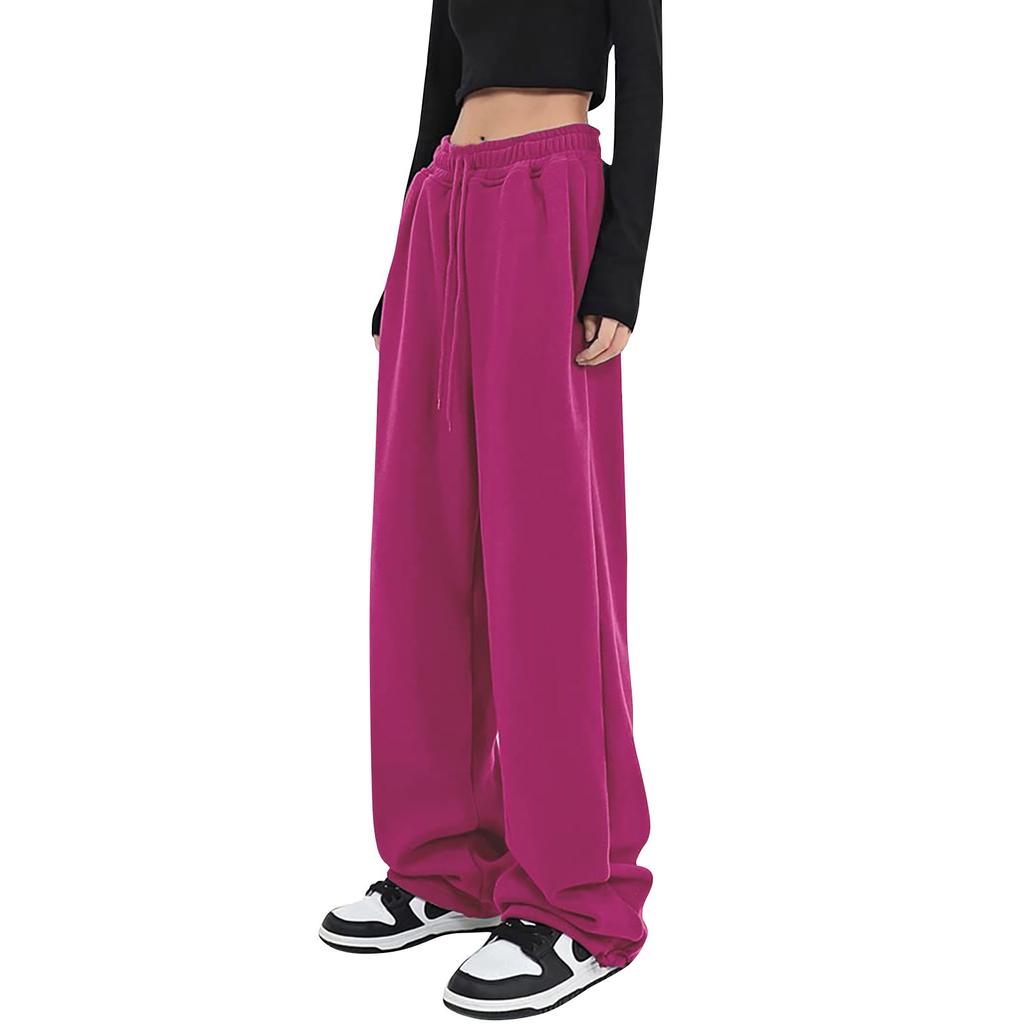 New Loose Fashion Sports Pants Trendy Wide-Leg Pants Trousers
