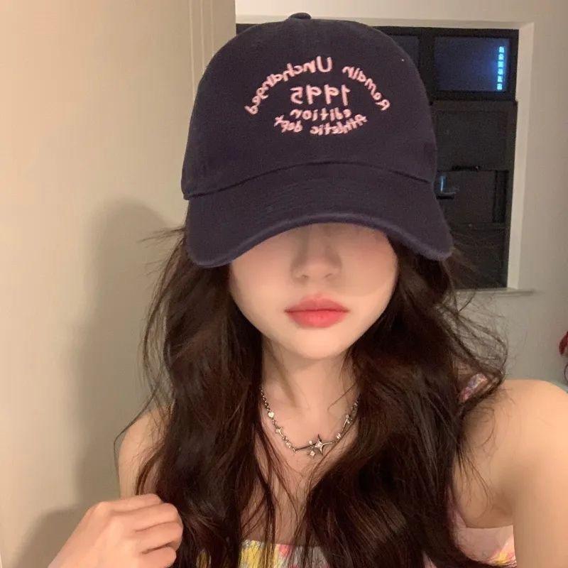 Baseball Cap Women New Summer Solid Embroidery Letter Sunhat Men Unisex-Teens Cotton Snapback Caps Fashion Hip Hop Spring Hat
