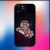 Чехол для телефона с картой и флагом Ирака для iPhone 16,15,14,13,12,11,Pro,X,XS,Max,XR,Plus,Mini Мягкий черный чехол