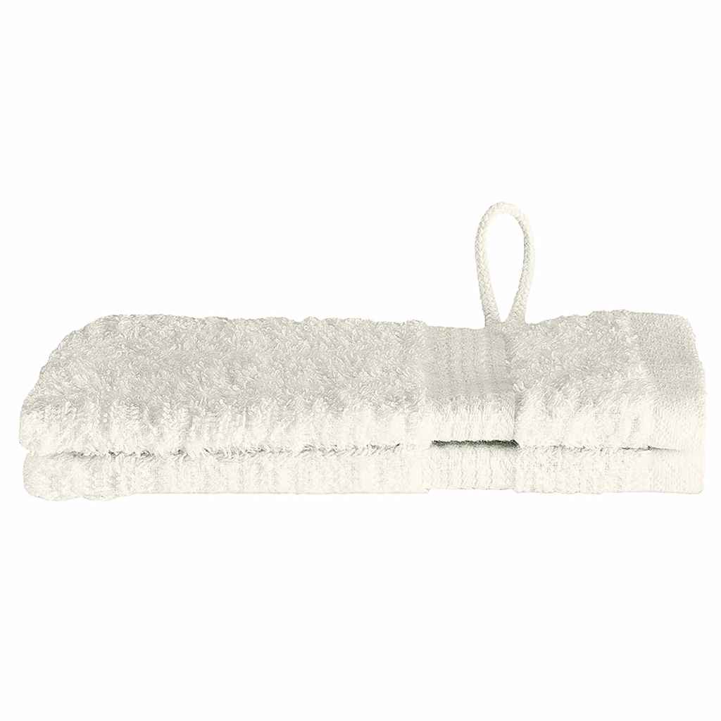 SOLUND Guest Washcloth 2 pcs Cream 15 x 21 cm 550 gsm