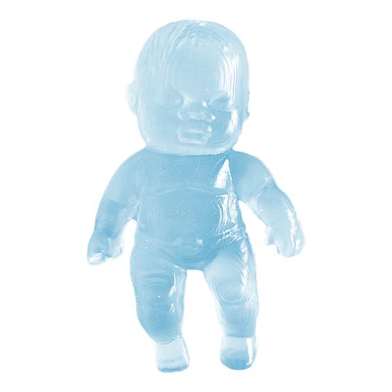 Transparent Babies Stress Relief Toy Slow Rising Anxiety Relieving Mini Baby Squeeze Toy Soft Stretchy Relaxation Stress Ball Fidget Toy