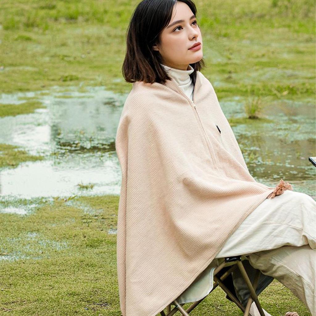 Портативная электрическая греющая шаль USB трехскоростная греющая одеяло Моющаяся для улицы кемпинга офиса грелка шаль