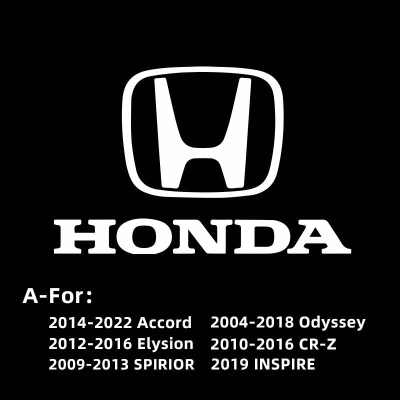2Pcs LED Car Door Welcome Light HD Projector Lamp Accessories For Honda Civic Fit Jazz Accord City Vezel CR-V S660 Odyssey HR-V
