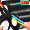 6/120M Электроизоляционная лента для дома, DIY-ремонта, автомобиля и оборудования, черная, водостойкая, огнестойкая