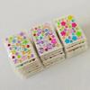 10 pieces of Mini Heart Diamond sticker Plum Blossom Star color acrylic flower sticker make-up eye patch children