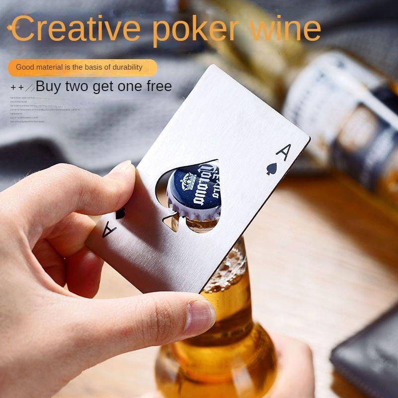 20 шт. игральная карта открывалка для бутылок пивная открывалка автоматическая открывалка для бутылок отель бары винный штопор кухонный бар консервный нож