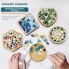 Bamboo Mosaic Coaster DIY Kit for Students and Kids