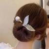 Hair Bun Maker Flower Fishtail Rhinestone Feather Hair Curler Deft Bun Twister Long Hair Fast Snap Roll Tool Women Hair Styling Accessories