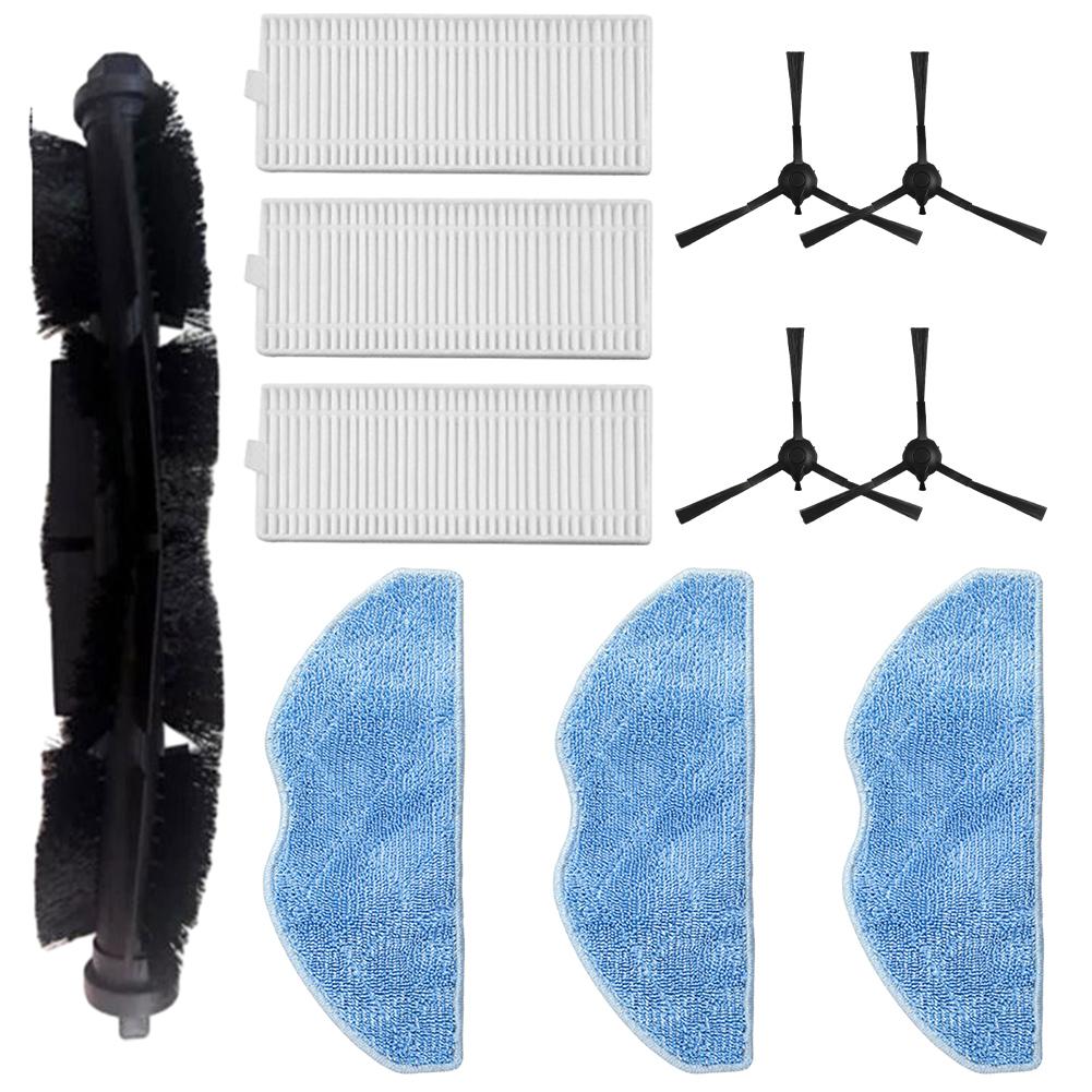 For MEDION X10 SW Main Brush Filter Mop Cloth Side Brush Replacement Kit Vacuum Cleaner Parts Accessories 11pcs Or 17pcs Set
