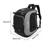 Snowboard Bag Large Capacity Ski Boot Bag Adjustable Waterproof Helmet Clothing Rucksack Men Women Ski Backpack Camping Skiing