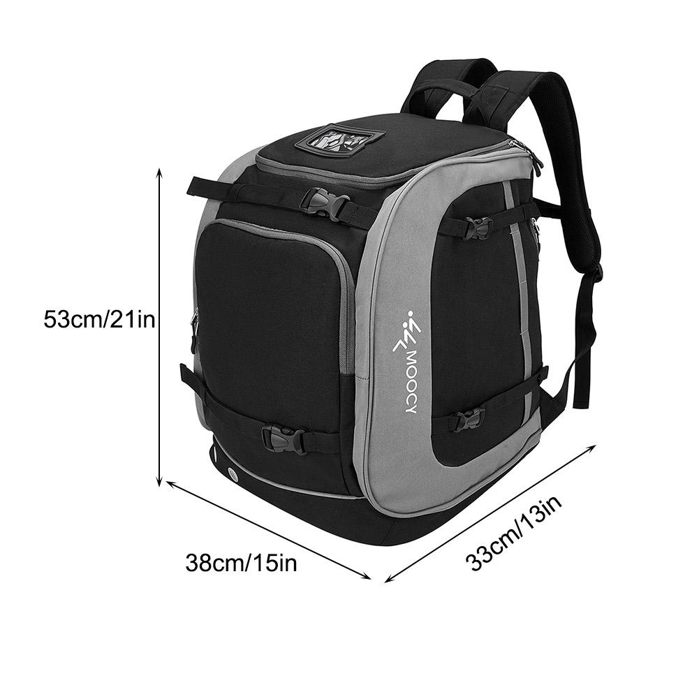Snowboard Bag Large Capacity Ski Boot Bag Adjustable Waterproof Helmet Clothing Rucksack Men Women Ski Backpack Camping Skiing