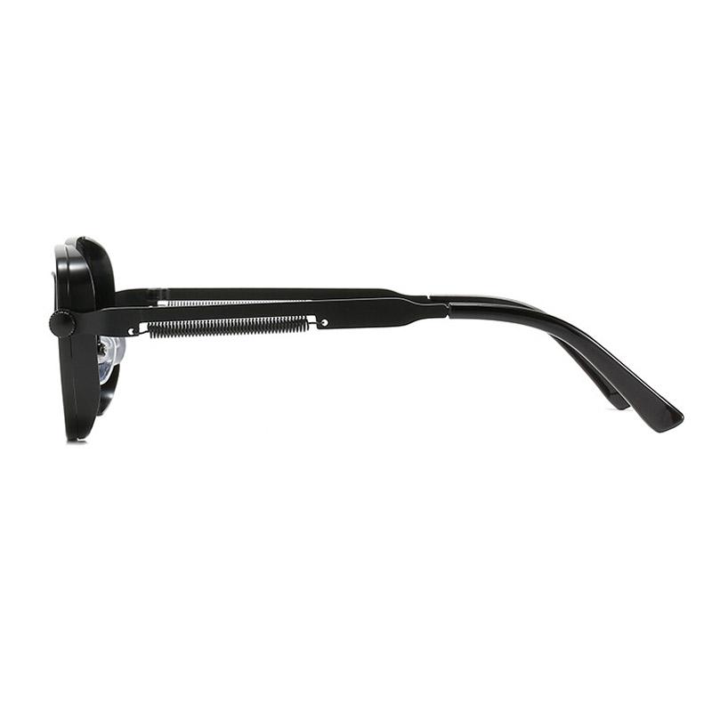 Стимпанк Квадратные Солнцезащитные Очки Винтажные Металлические Панк Uv400 Оттенки Для Мужчин И Женщин Дизайнерские Модные Солнцезащитные Очки