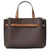 Michael Kors Женская сумка-тоут Emilia из покрытого холста, маленькая, бежевая 30F5GU5S1B-BRN/ACORN