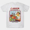 Sick of Your Sht T-Shirt Men Women Funny Comics Short Sleeves Personality Streetwear O-Neck Cotton Tee Clothing