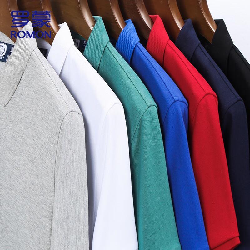 ROMON Men's Summer Business Casual Cooling Polo Shirt