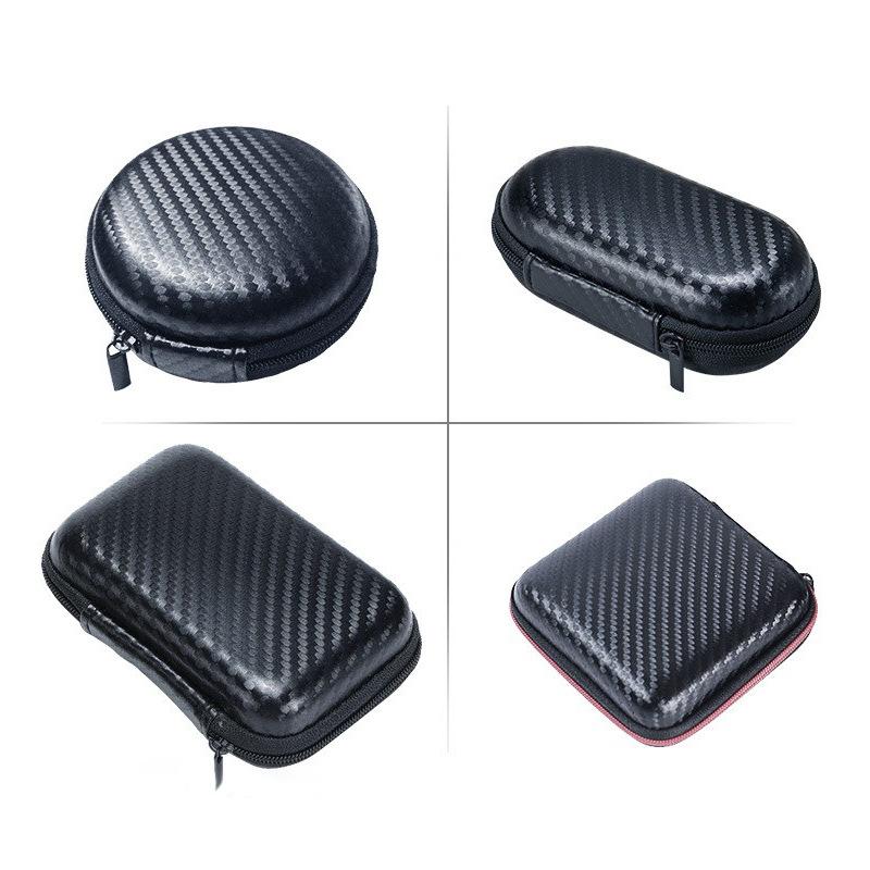 Nylon EVA charger and cable box, portable storage bag with compartments
