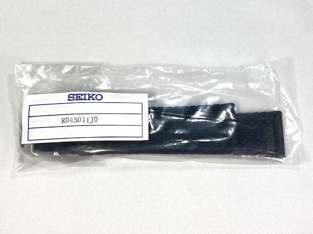 R045011J0 SEIKO 5 Sports Черный силиконовый ремешок 22 мм для via SRPD71KD/ 4R36-07G0 (Доставка Nekoposu)