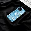 Милый Чехол для Телефона B-Bugcat Capoo Для IPhone 17 Pro Max 16 15 14 Pro Max 13 11 Plus Стеклянная Крышка