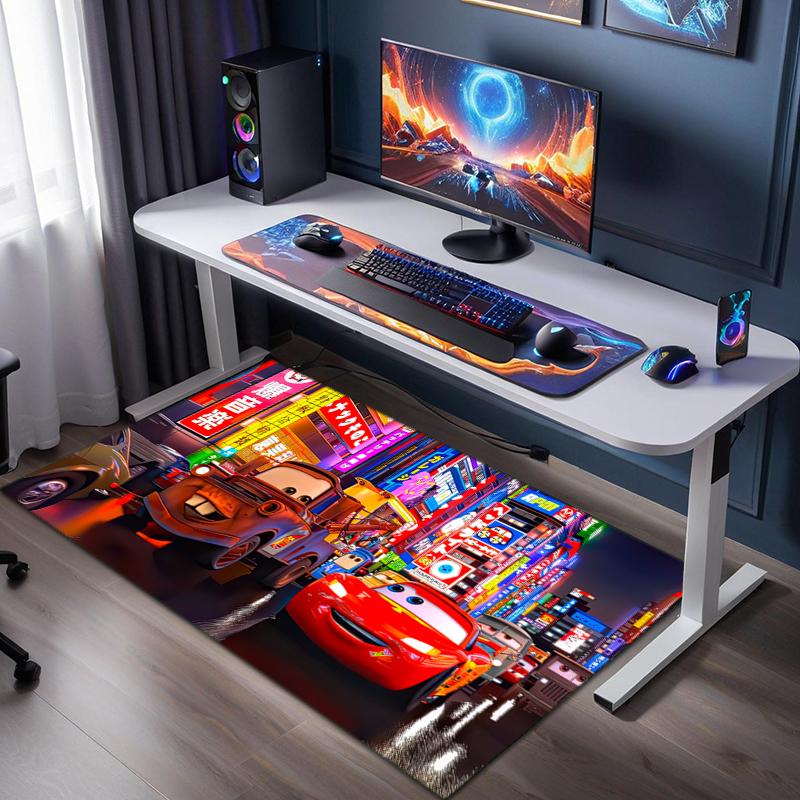 1PC Lightning McQueen Rug - home decoration Carpet For Living Room Bedroom Flooring Computer Chair Area Rug