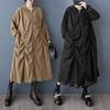 Ladies Casual Trench Coat In The Long Spring and Winter of The New Loose
