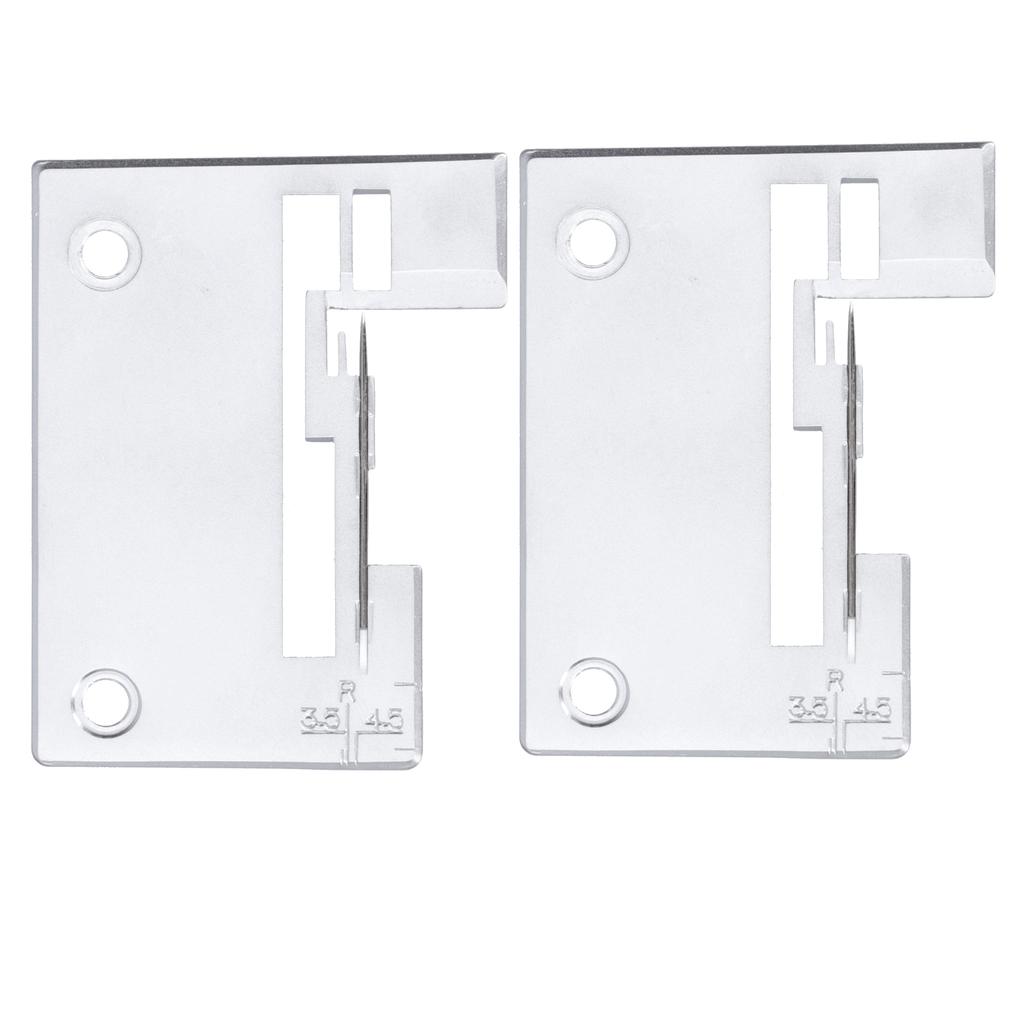 2 шт. игольная пластина для оверлока SINGER, сменная игольная доска, швейная насадка