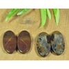 61Cts. Natural Bloodstone Jasper Matched Pair Oval Gemstone 2Pair Lot B-172