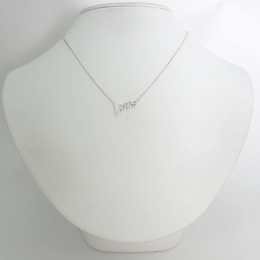 [Б/у] Ожерелье TIFFANY/Tiffany 925 Paloma Picasso LOVE [g371-58]
