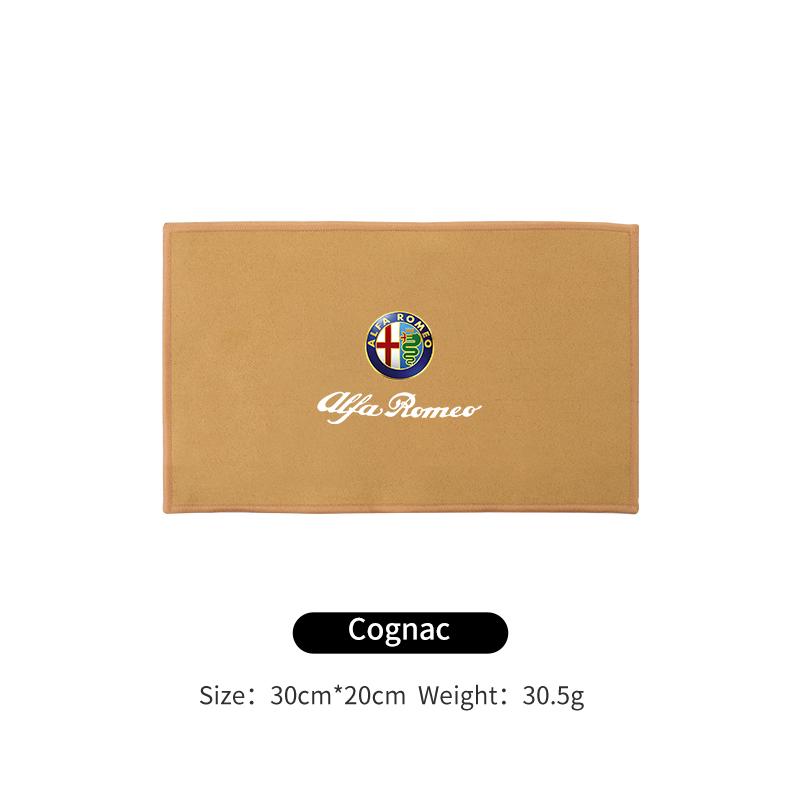 Car Logo Wash Clean Towel Microfiber Cleaning Drying Cloth For Alfa Romeo Giulietta 159 147 156 166 Mito Giulia Stelvio Tonale