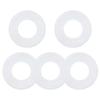 Replacement Seal Washer for Siamp For Optima 49 50 Flush Valve Durable Silicone Material Easy Installation 5 Pack