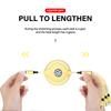 Car Emblem Styling 3 In 1 Fast Charging Cord Data Cable Center Cover For VW Rline GTI GOLF 6 Touran MK4 Jetta Bora Motion Passat Ol5
