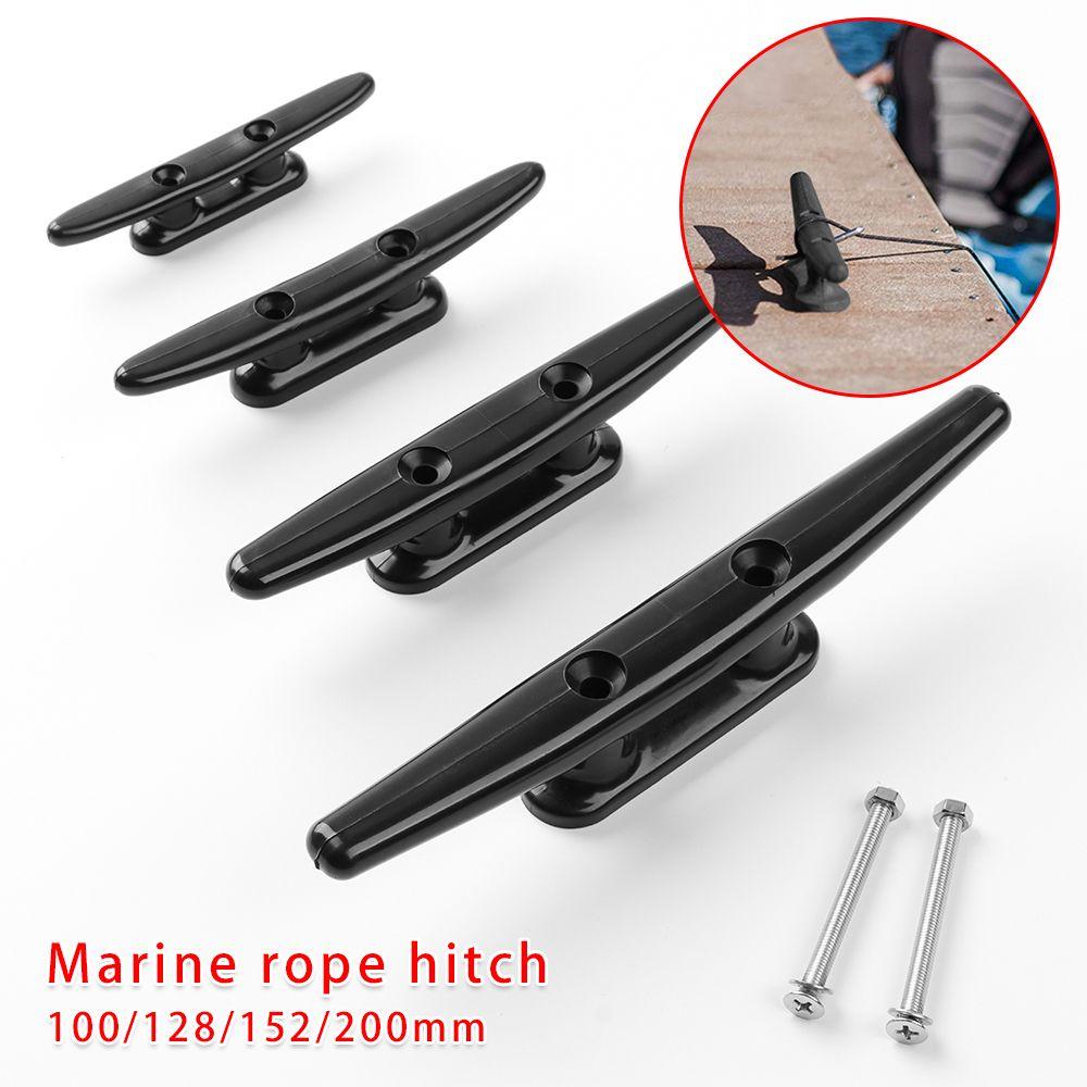 Canoe Deck Hardware Yacht Inflatable Deck Open Base Cleat Line Rope Tie Ship Lock Low Flat Cleat