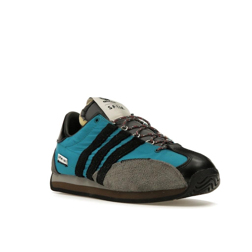 Song for the Mute x adidas Country OG Active Teal Унисекс Кроссовки Core-Black Ash ID3545