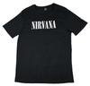 Nirvana 2021 Хлопковая футболка 100% Мужские футболки Топ Мужской размер XL Черный Рок-группа 90-х Футболка