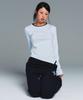 AMES-WORLDWIDE Classic Unbalance Layered Ls Tee Blue