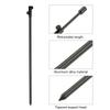 Fishing Bank Stick Multi-function Fishing Bank Stick Adjustable Aluminum Bankstick for Bite Alarm Fishing Tool