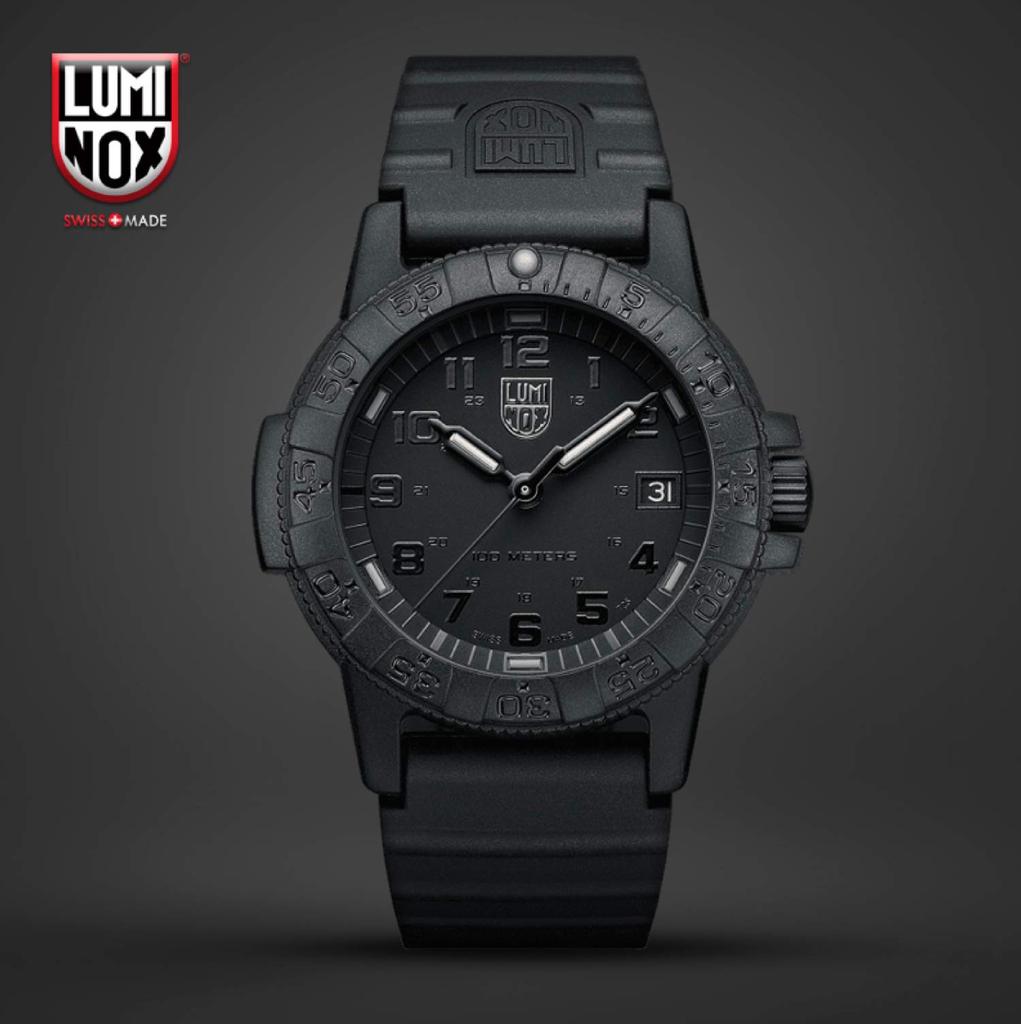 Часы LUMINOX Leatherback Sea Turtle 0300 Series Blackout [Luminox] 0301.BO мужские [Товар]