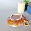 Round Ceramic Candle Plate Retro Style Candle Holder Creative Candlelight Stand  Anniversary