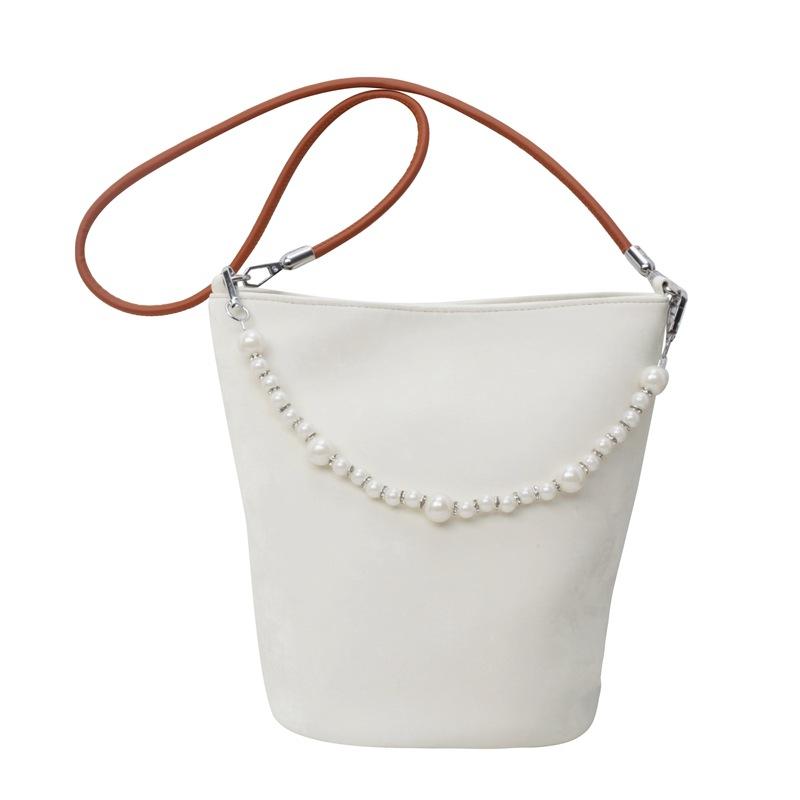 Популярная модная маленькая сумка женская новая трендовая модная текстурная жемчужная сумочка кроссбоди сумка-ведро