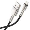 Baseus Cafule Series Metal Data Usb-A / Lightning 2.4A Cable 1M - Black