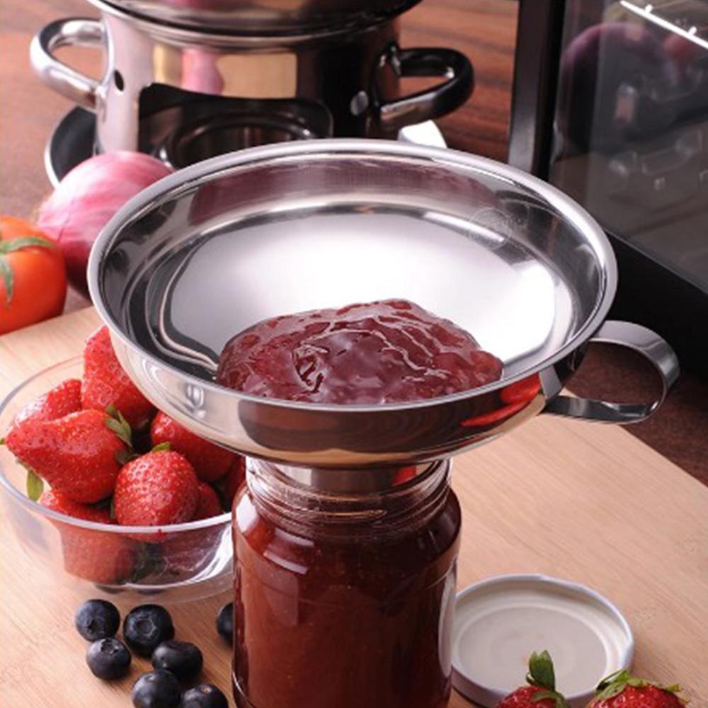 Воронка с широким горлом из нержавеющей стали для кухонных гаджетов для пищевых продуктов