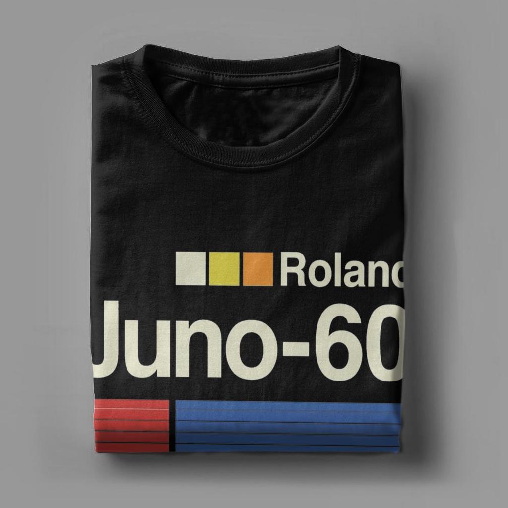 Мужская футболка Juno 60 Horizontal Roland, хлопковая одежда, новинка, футболка с коротким рукавом и круглым вырезом, подарочная футболка