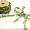 10m Simulation Green Leaves Weaving Hemp Rope Artificial Vine Fake Foliage Leaf Plant Garland Rustic Rattan Wedding Home Decor