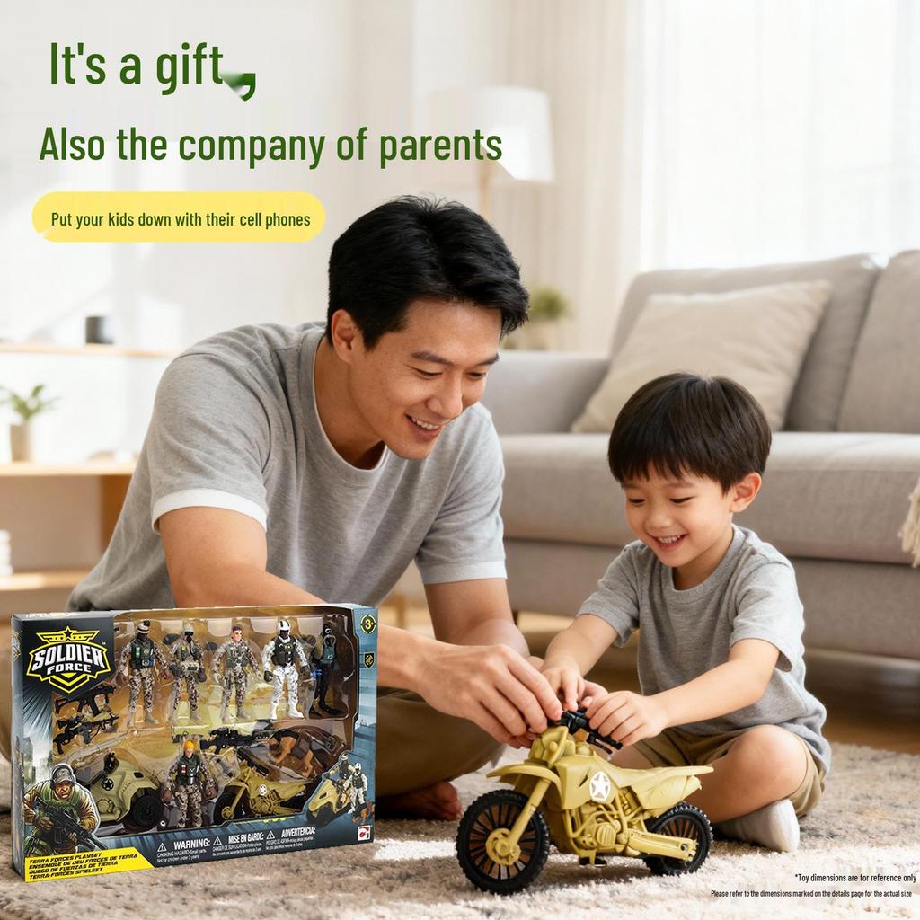 Серия Sky Brave от Tomy: Военная модель DIY Образовательная игрушка для детей - Отряд спецназа