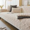 1pc Plush Sofa Cushion, Anti Slip Protective Cover, Suitable for Home Decoration Sofa Cover Sofa Cushion In Offices, Bedrooms, Living Rooms